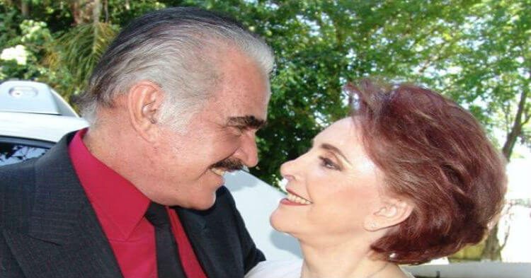 Vicente Fernández y Doña Cuquita