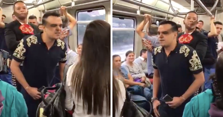 La Verdad Del Video del Joven que Canta Serenata A Su Novia Infiel En El Metro