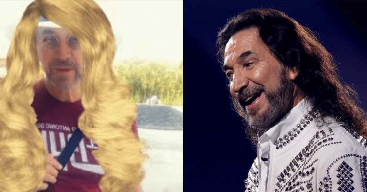 marco antonio solis imita a laura leon