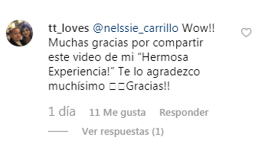 Comentario de la novia