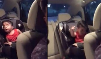 Niño despierta y baila de inmediato cuando escucha baby shark