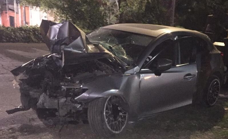 Accidente de Fabián Trejo 