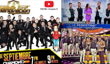Banda Renovación sigue promocionando con todo su más reciente lanzamiento Te he prometido