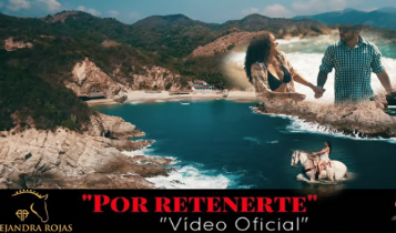 En un escenario paradisíaco Alejandra Rojas graba nuevo video musical “Por retenerte”.