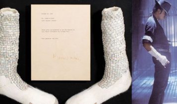 Subasta de calcetines de Michael Jackson
