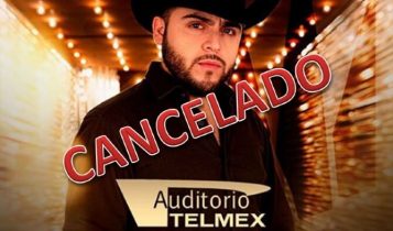 cancelado concierto de Gerardo Ortiz