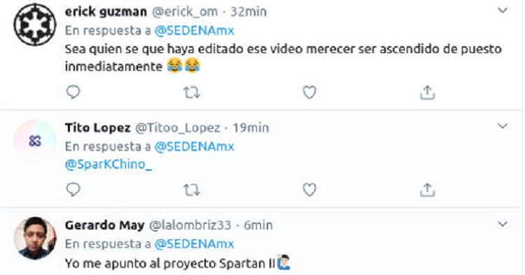 reaccion internautas sedena y halo