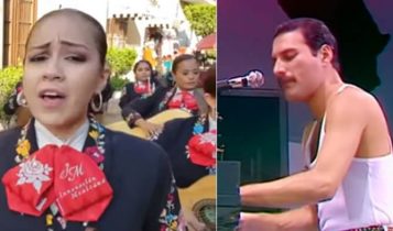 Mariachi canta canción de Queen