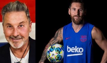 Messi y Montaner su gran parecido