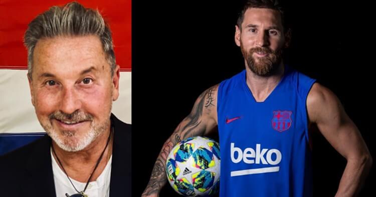 Messi y Montaner su gran parecido
