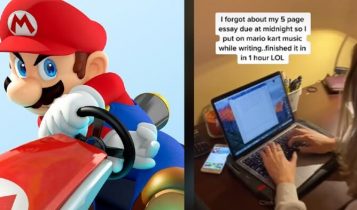 Mario ayuda con la productividad