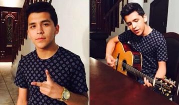 Christian Nodal adolescente