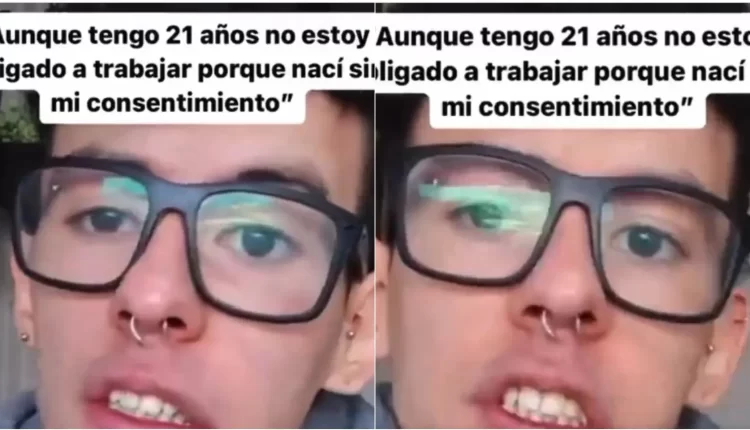 joven no quiere trabajar